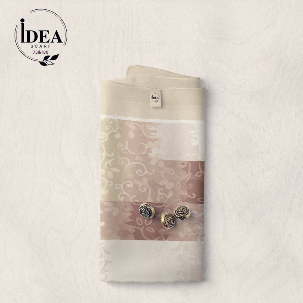 طرحة شيفون ديجيتال أنيقة - الصورة 2